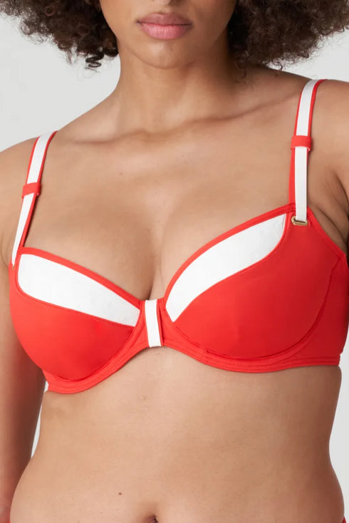 PrimaDonna Istres Plunge Bikini Top Tulip Seam